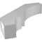 Ekena Millwork 6-in. W x 28-in. D x 28-in. H Balboa Architectural Grade PVC Knee Brace BRCP06X28X28BOA - alternate 5